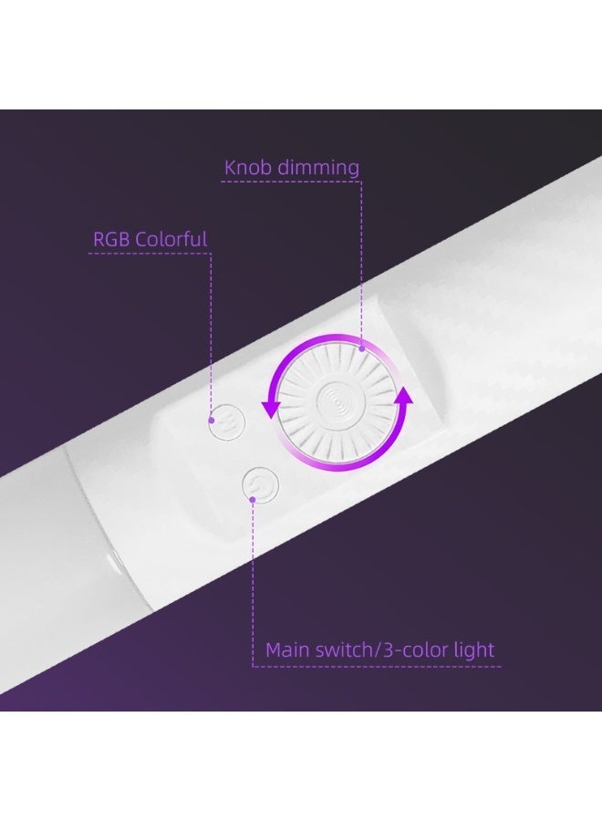 Handheld RGB Fill Light Stick Portable Full Color Photography LED Light for Live Broadcast and Video Recording - Image 4